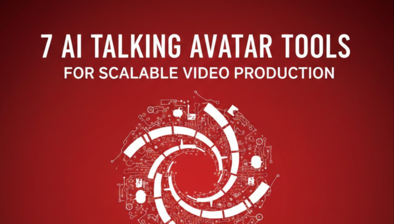 7 AI Talking Avatar Tools for Scalable Video Production