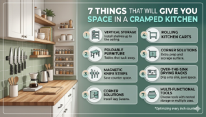 7 Things That Will Give You Space In A Cramped Kitchen