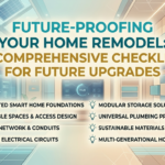 Future-Proofing Your Home Remodel A Comprehensive Checklist for Future Upgrades