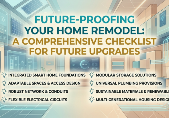 Future-Proofing Your Home Remodel A Comprehensive Checklist for Future Upgrades