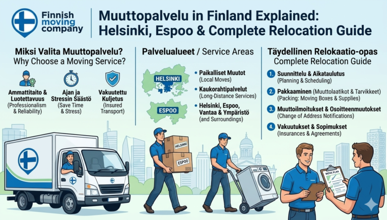 Muuttopalvelu in Finland Explained Helsinki, Espoo & Complete Relocation Guide