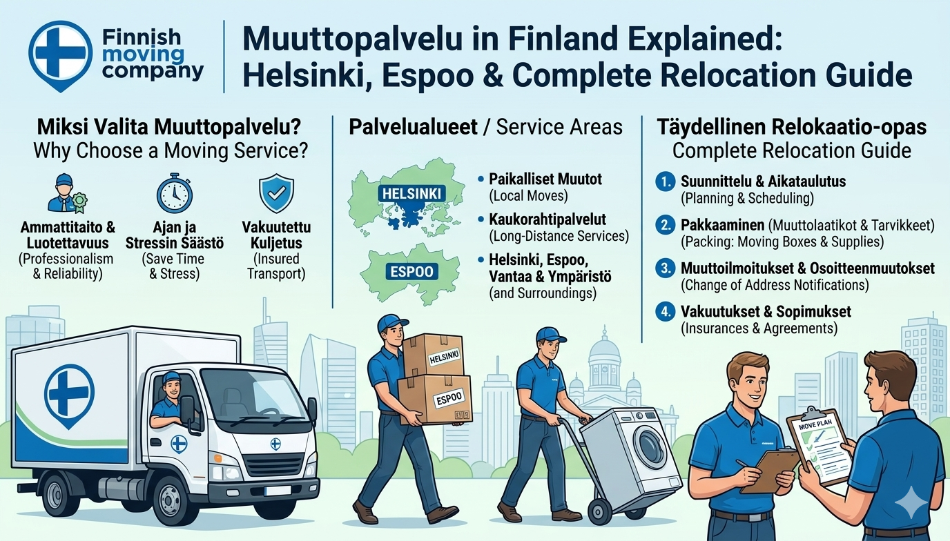 Muuttopalvelu in Finland Explained Helsinki, Espoo & Complete Relocation Guide