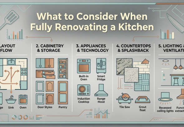 What to Consider When Fully Renovating a Kitchen