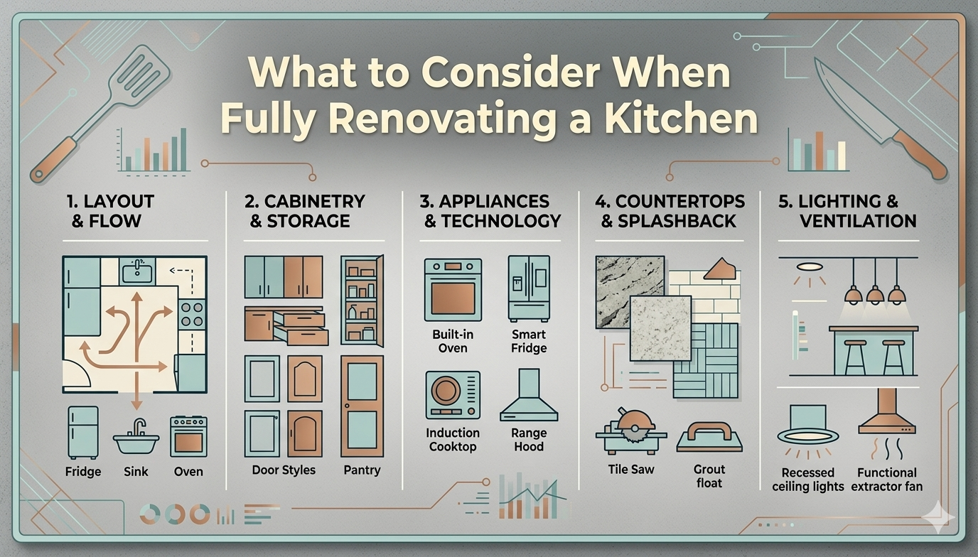 What to Consider When Fully Renovating a Kitchen