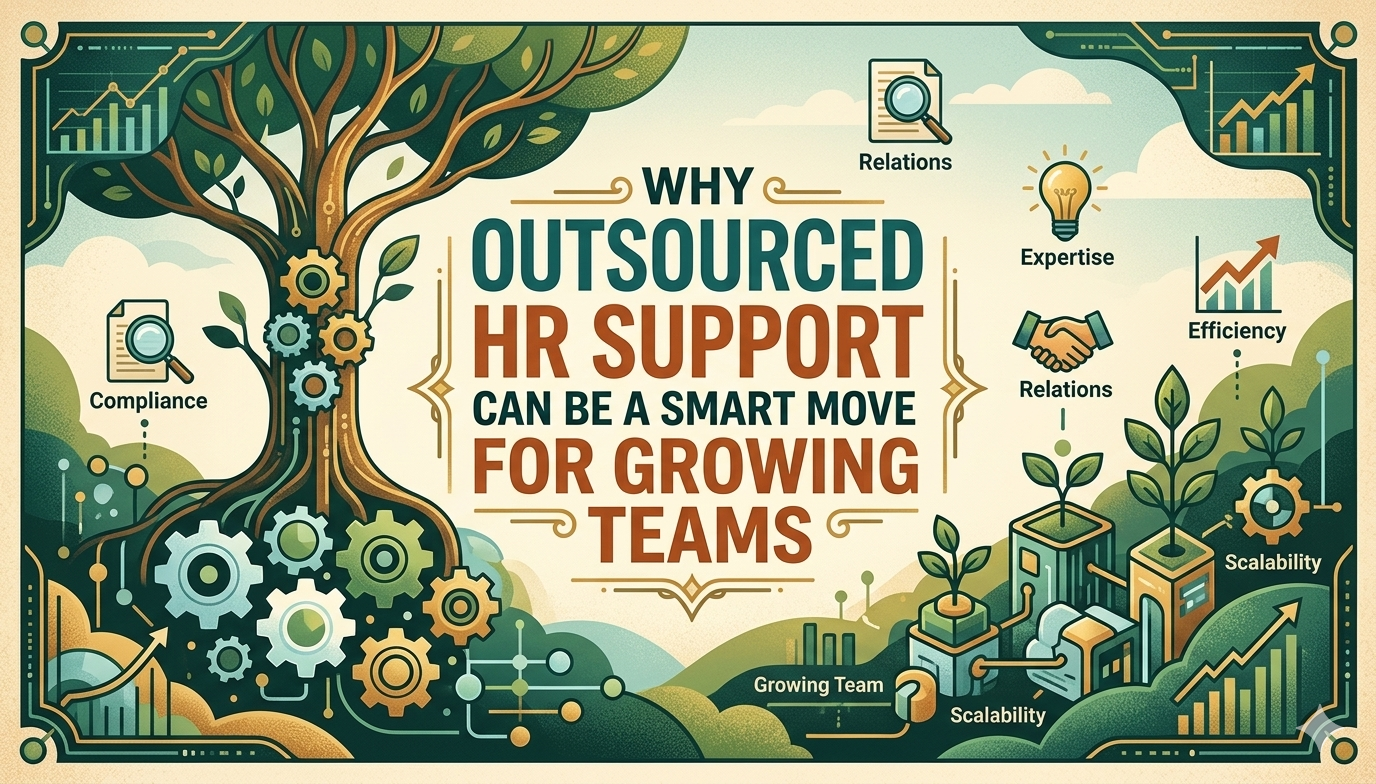 Why outsourced HR support can be a smart move for growing teams
