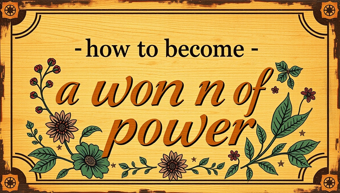 how to become a woman of power ewmhisto