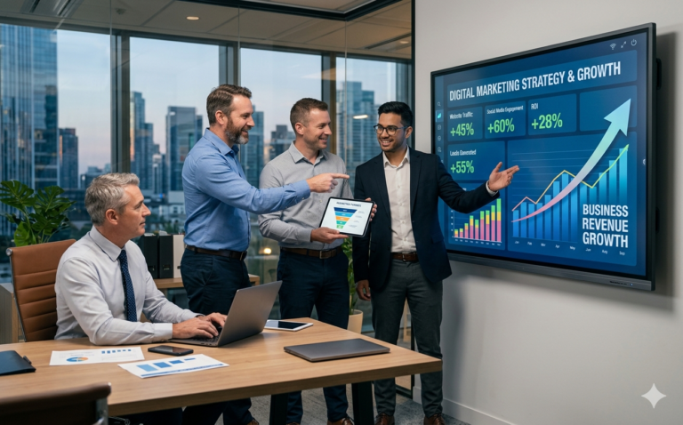 Business Growth Through Digital Marketing